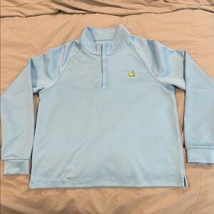 Masters Sky Blue Pullover with Logo